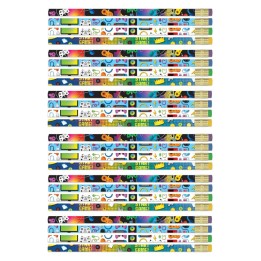 Musgrave Pencil Company Game On Pencils, 12 Per Pack, 6 Packs