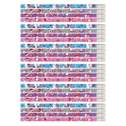 Musgrave Pencil Company Valentine Gnomes Pencils, 12 Per Pack, 6 Packs
