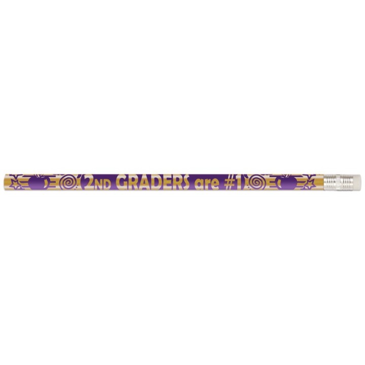 Musgrave Pencil Company 2nd Graders Are #1 Pencils, Pack of 12