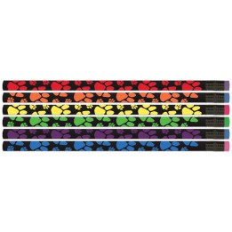 Musgrave Pencil Company Neon Paws Pencils, Pack of 12