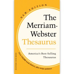 Merriam-Webster Merriam-Webster Thesaurus, Mass Market