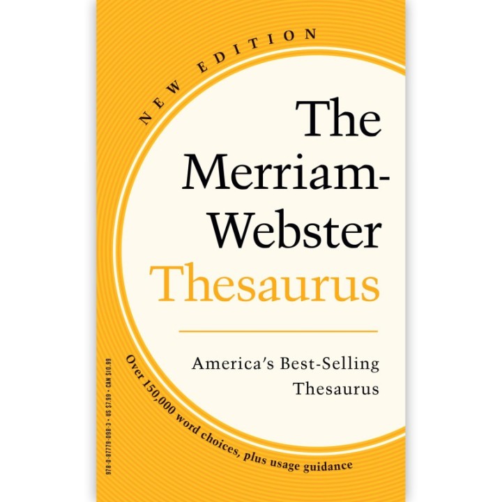 Merriam-Webster Merriam-Webster Thesaurus, Mass Market