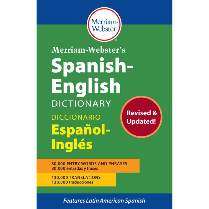 Merriam-Webster Merriam-Webster's Spanish-English Dictionary, Hardcover