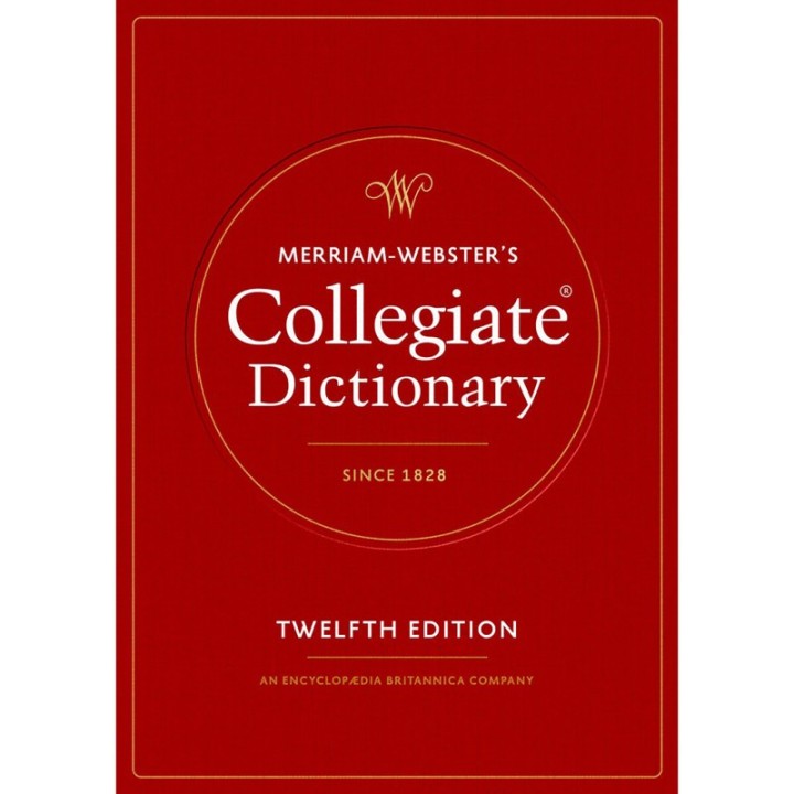 Merriam-Webster Collegiate Dictionary, 12th Edition, Hardcover (2025)