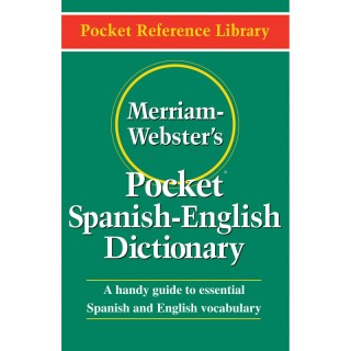 Merriam-Webster Pocket Spanish-English Dictionary, Paperback