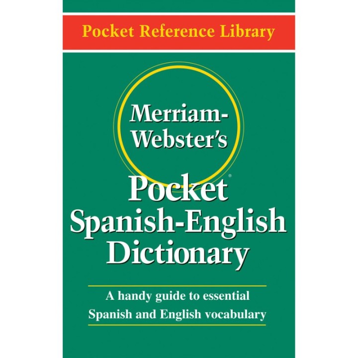 Merriam-Webster Pocket Spanish-English Dictionary, Paperback