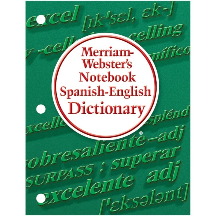 Merriam-Webster Notebook Spanish-English Dictionary