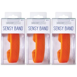Sensory Genius Sensy Band™ Fidget Wristband, Pack of 3