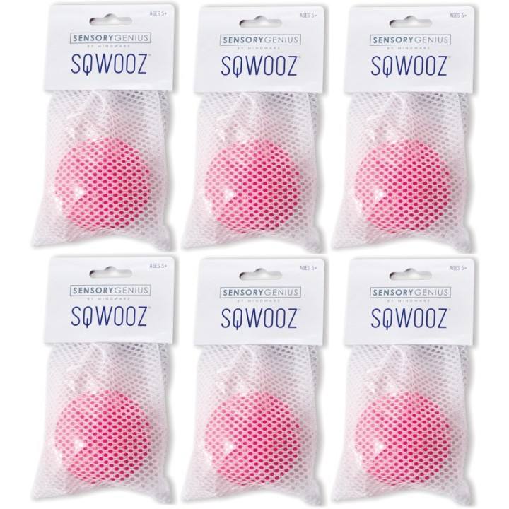Sensory Genius Sqwooz™ Stress Ball, Pack of 6