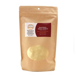 Natural Earth Paint Earth & Mineral Pigments, Natural Mica Gold, 1 lb