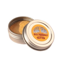 Natural Earth Paint Eco-Friendly Cosmetic Glitter, Gold