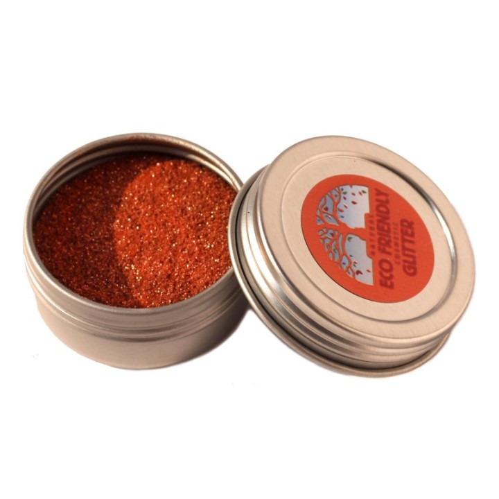 Natural Earth Paint Eco-Friendly Cosmetic Glitter, Bronze