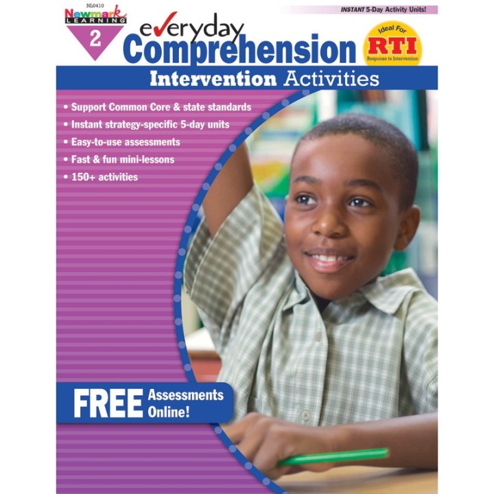 Newmark Learning Everyday Comprehension Intervention Activities Book, Grade 2
