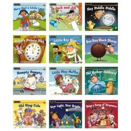 Newmark Learning Nursery Rhyme Tales Content-Area Leveled Reader, English, Set of 12
