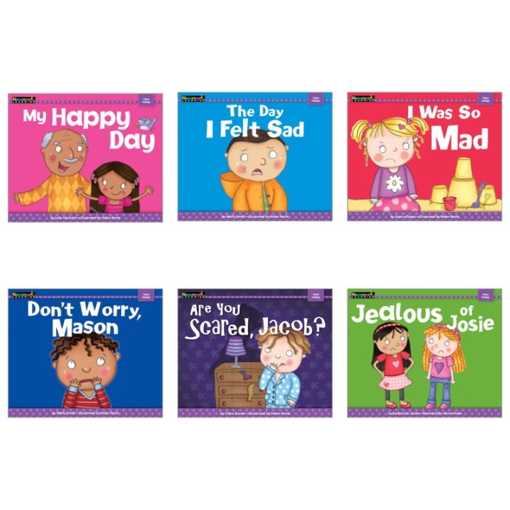 Newmark Learning MySELF Reader, I Have Feelings, Small Book, Set of 6