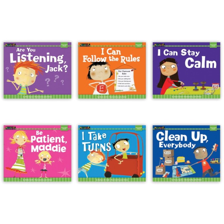 Newmark Learning MySELF Reader, I Am in Control of Myself, Small Book, Set of 6
