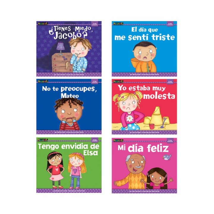 Newmark Learning MySELF Readers: I Have Feelings, Small Book, Spanish, Set of 6
