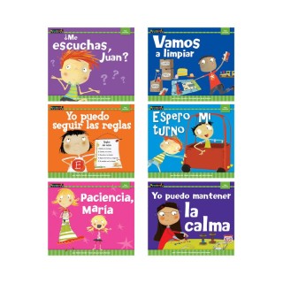Newmark Learning MySELF Readers: I Am in Control of Myself, Small Book, Spanish, Set of 6