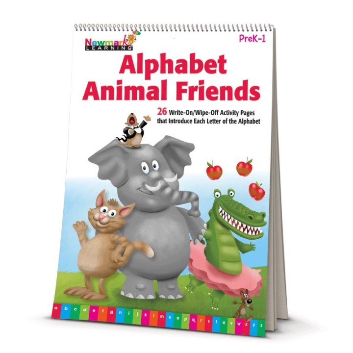 Newmark Learning Alphabet Animal Friends Flip Chart