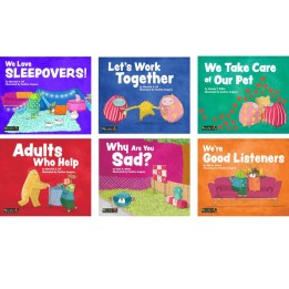 Newmark Learning MySELF Readers: I Build Positive Relationships, Small Book 6pack, English