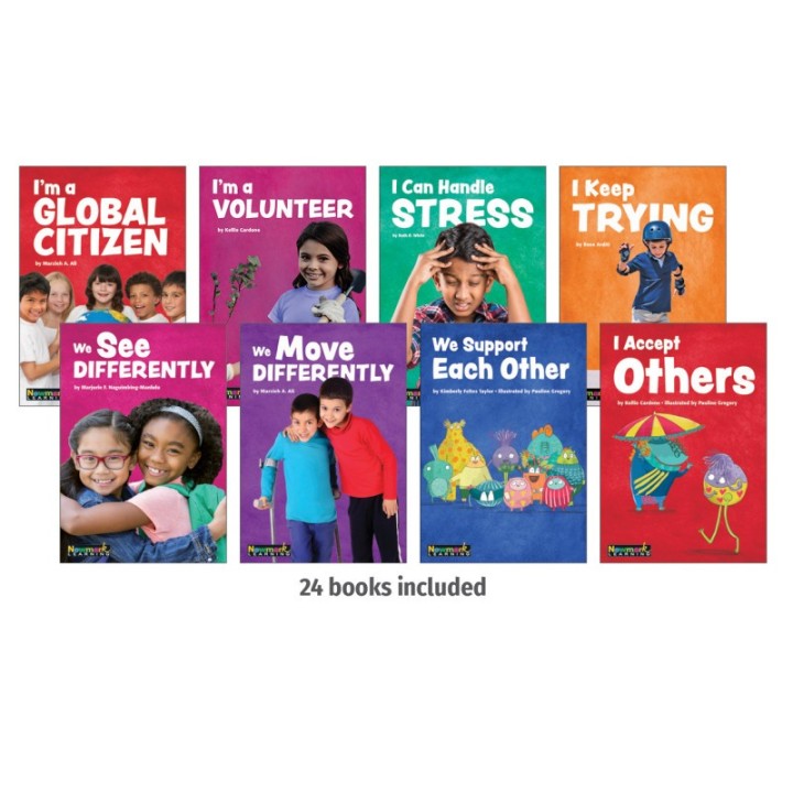 Newmark Learning MySELF Complete Single-Copy Small Book, Set of 24 Titles, Grades 1-2