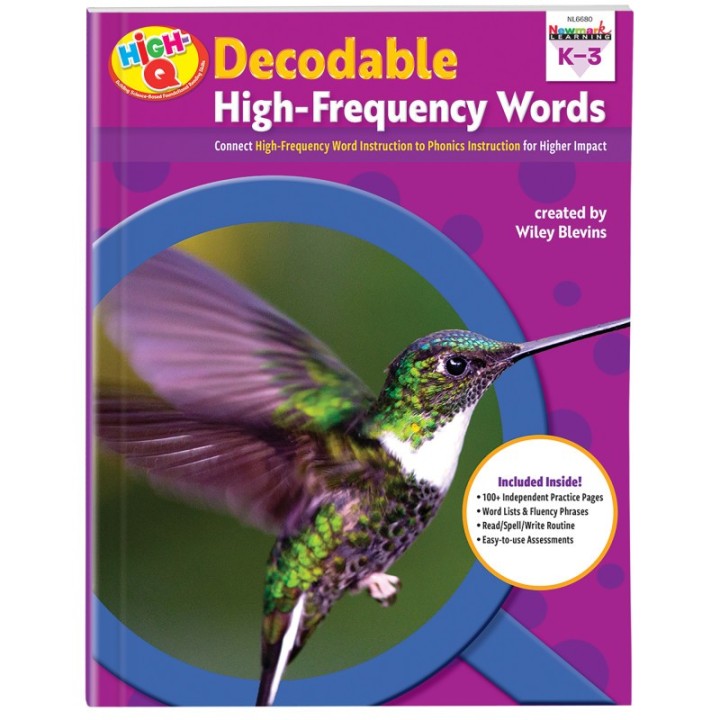Newmark Learning Decodable HighFrequency Words Workbook