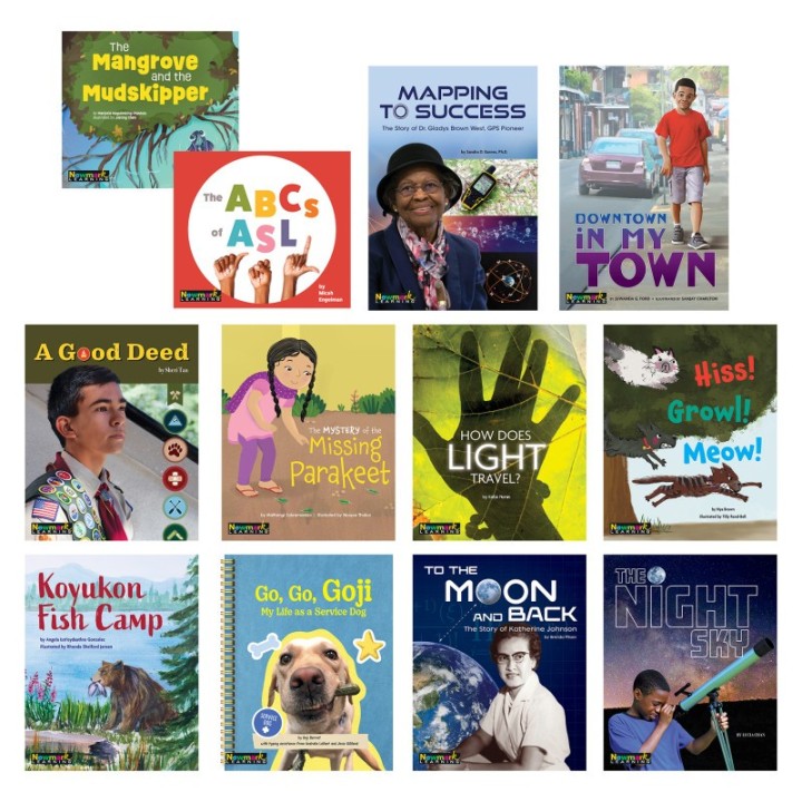 Newmark Learning Clear Windows Single Copy 12-Book Set, Grade 1