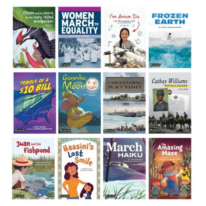 Newmark Learning Clear Windows Single Copy 12-Book Set, Grade 2