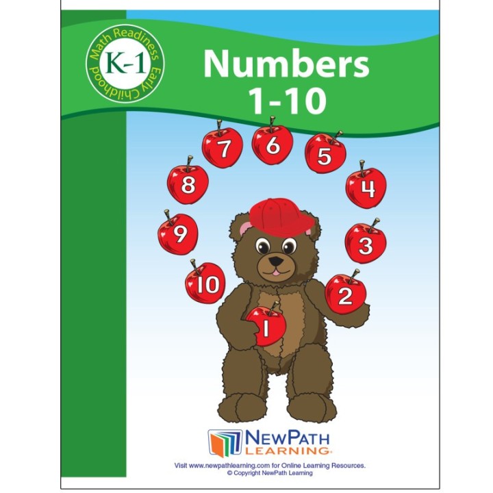 NewPath Learning Numbers 1-10 Student Activity Guide