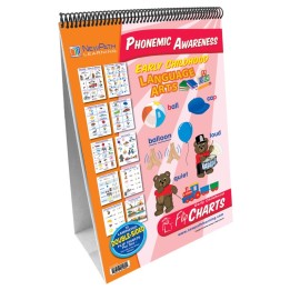 NewPath Learning Early Childhood ELA Readiness Flip Chart, Phonemic Awareness