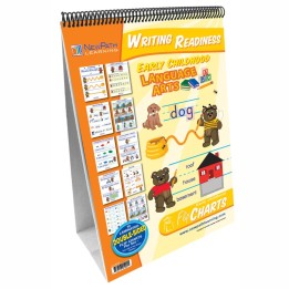 NewPath Learning Early Childhood ELA Readiness Flip Chart, Writing Readiness