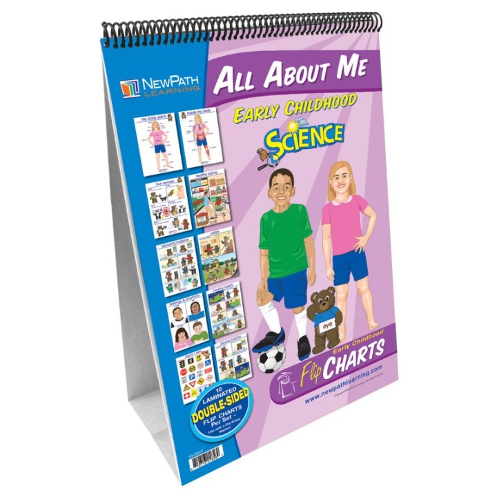 NewPath Learning Early Childhood Science Readiness Flip Chart, All About Me