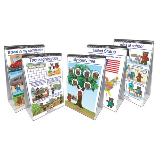 NewPath Learning Social Studies Readiness Flip Chart, Set of All 5