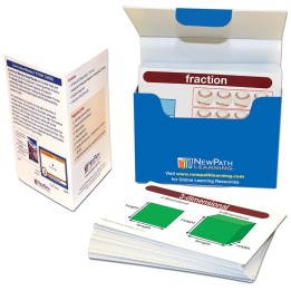 NewPath Learning Math Vocabulary Flash Cards, Grades 1-2