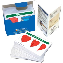 NewPath Learning Math Vocabulary Flash Cards, Grades 3-5