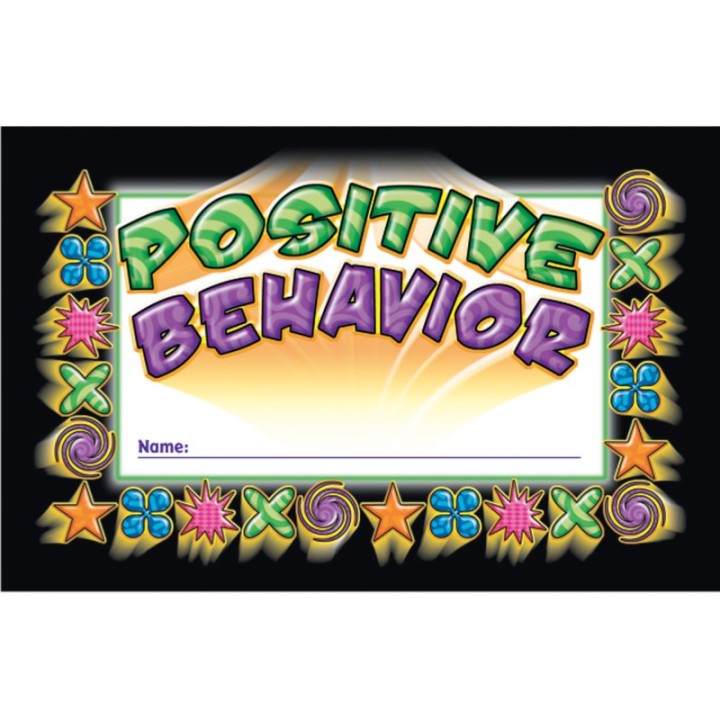 North Star Teacher Resources Positive Behavior Punch Cards, Pack of 36