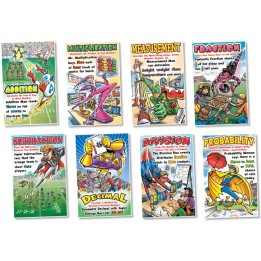 North Star Teacher Resources Math Superheroes Bulletin Board Set