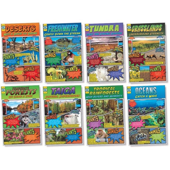 North Star Teacher Resources Biomes Bulletin Board Set