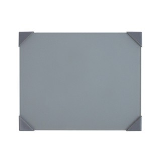 New Wave Art Posh Table Top Palette, Glass, Grey, 6.75x8.4 in