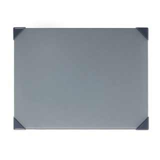 New Wave Art Posh Table Top Palette, Glass, Grey, 9x12 in