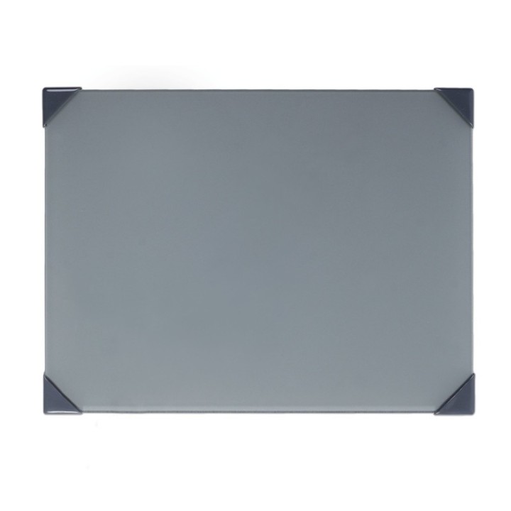 New Wave Art Posh Table Top Palette, Glass, Grey, 9x12 in