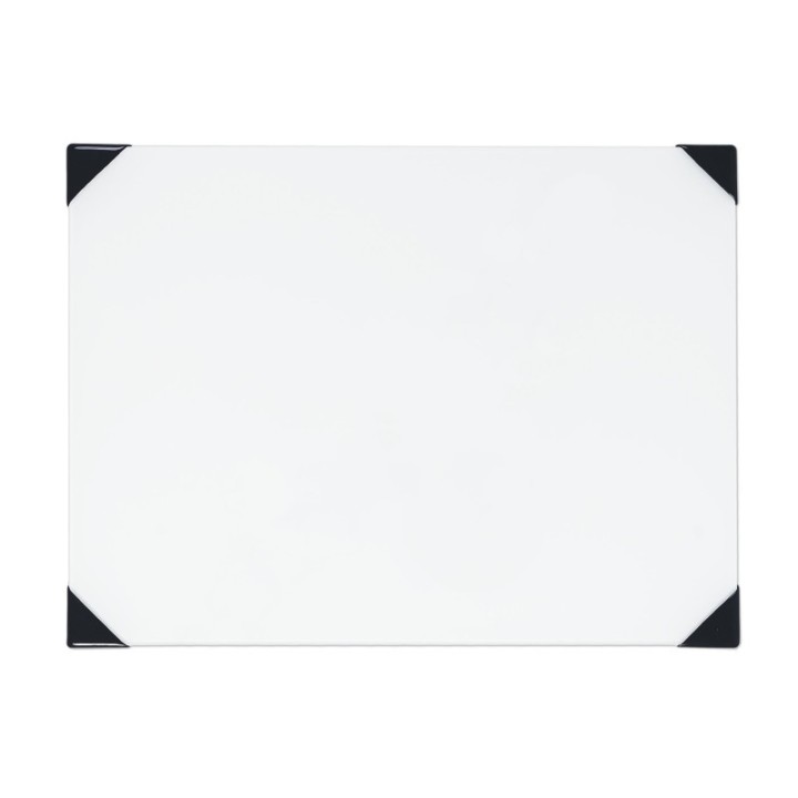 New Wave Art Posh Table Top Palette, Glass, White, 9x12 in