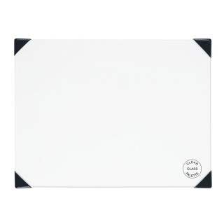 New Wave Art Posh Table Top Palette, Glass, Clear, 9x12 in