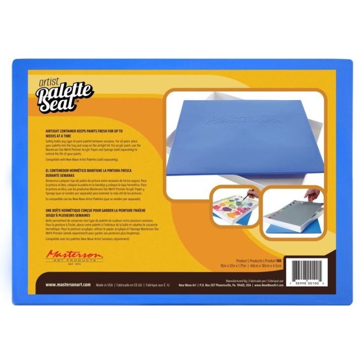 Masterson Art Products Masterson Artist Palette Seal® #100, 12x16 in
