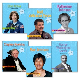 Norwood House Press A Complete Set: STEM Superstars, Paperback, 16 Books