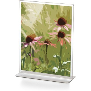 Officemate® Upright Sign Holder, Vertical 8.5in W 11in H