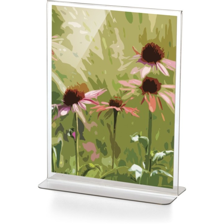 Officemate® Upright Sign Holder, Vertical 8.5in W 11in H