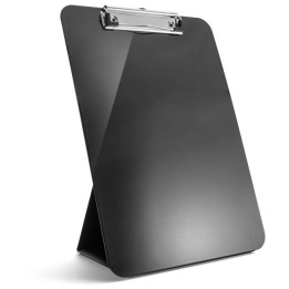 Officemate® Recycled Plastic Clipboard, Easel Back, Letter Size, Low Profile Clip