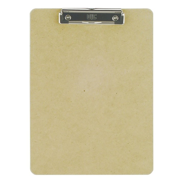 Officemate® Recycled Clipboard, Letter Size, Wood, Low Profile Clip