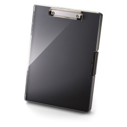 Officemate® Clear View Clipboard Storage Box, Black